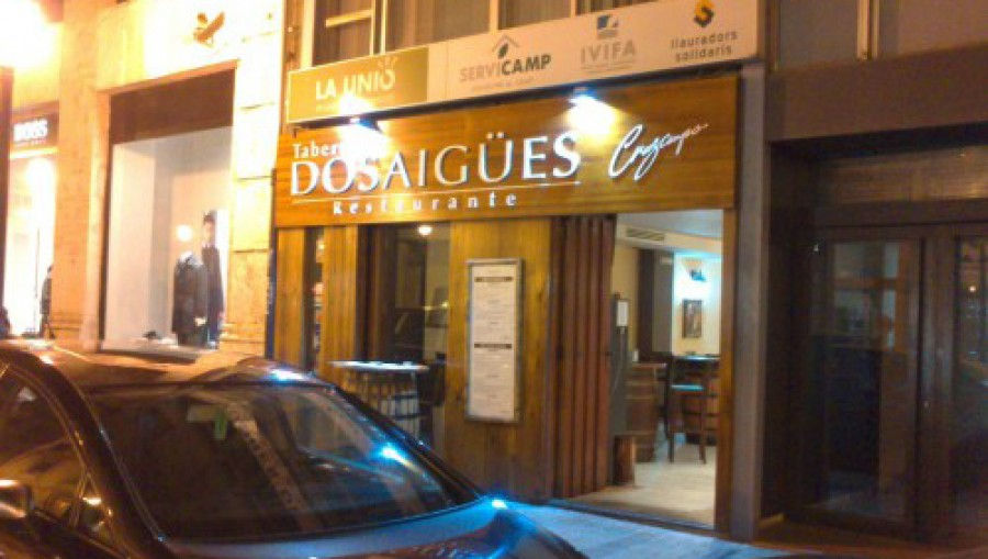 Ресторан таверна «Dos Aigues»